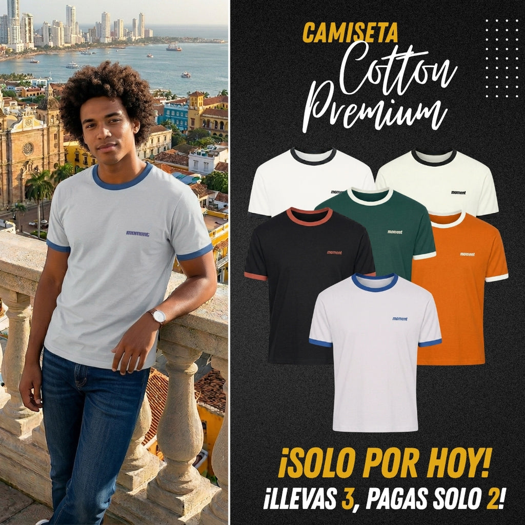 Camiseta Cotton Premium ¡Renueva tu closet!